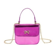 FENOHREFE Multifunctional Shoulder Bag Chain Handbag PU Crossbody Bags Fashionable Evening Party Clutch for Women Girls