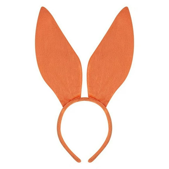 FENOHREFE Rabbits Ears Hairband Photo Props Easters Hair Hoop Headband Party Headpiece Dress up Headbands for Music Festival
