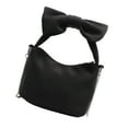 thumbnail image 1 of FENOHREFE Shoulder Bag Bowknot Purse Clutch Shoulder Handbag with Zipper Closure for Women Crossbody Bag with Removable Straps, 1 of 8
