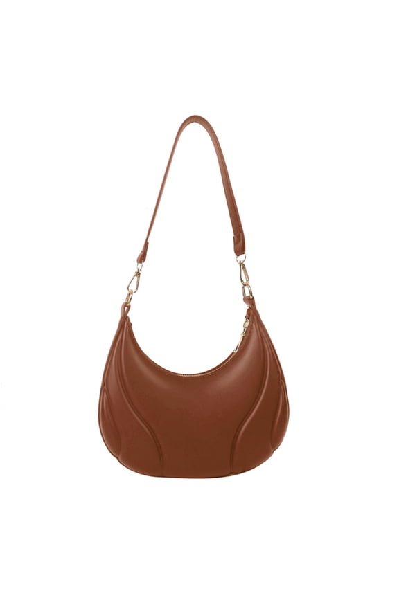 Shoulder Bag Large Capacity Bag Women Girl Purse Fashion Simple Leisure Casual Bag Solid Color Bags