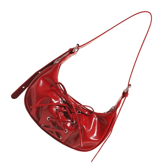 FENOHREFE Shoulder Bag for Women Girls Trendy Evening Clutch Purse Pu Leather Under the Arm Purses Slings Bag Handbag Saddles Bag