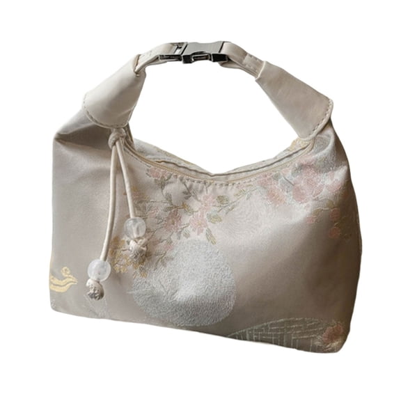 FENOHREFE Shoulder Bags for Women Chinese Style Embroidery Shoulder Crossbody Bag Trendy Handbag Purses Elegant Handbag Gifts