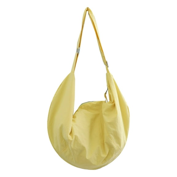 FENOHREFE Simple Crossbody Bag for Women Dumpling Bag Nylon Shoulder Bag Satchel Bags Handbag Travel for Work Business Casual