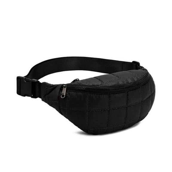 FENOHREFE Small Crossbody Pack with Adjustable Strap Casual Waist Bag Money Belt Bag for Sports Workout Traveling Running