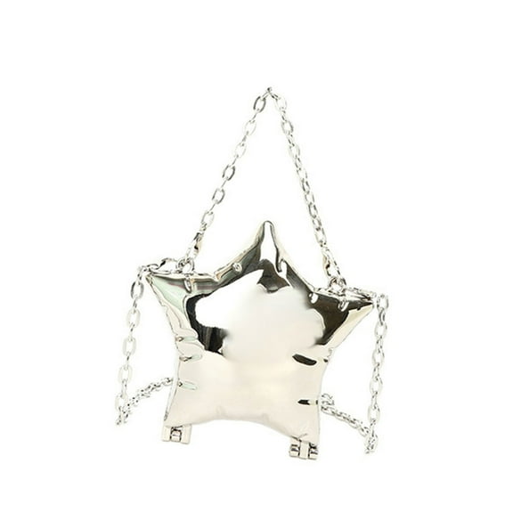 FENOHREFE Stylish Lightweight Evening Bag With Chain Strap For Trendy Women and Girls Small Shoulder Bag Crossbody Purse