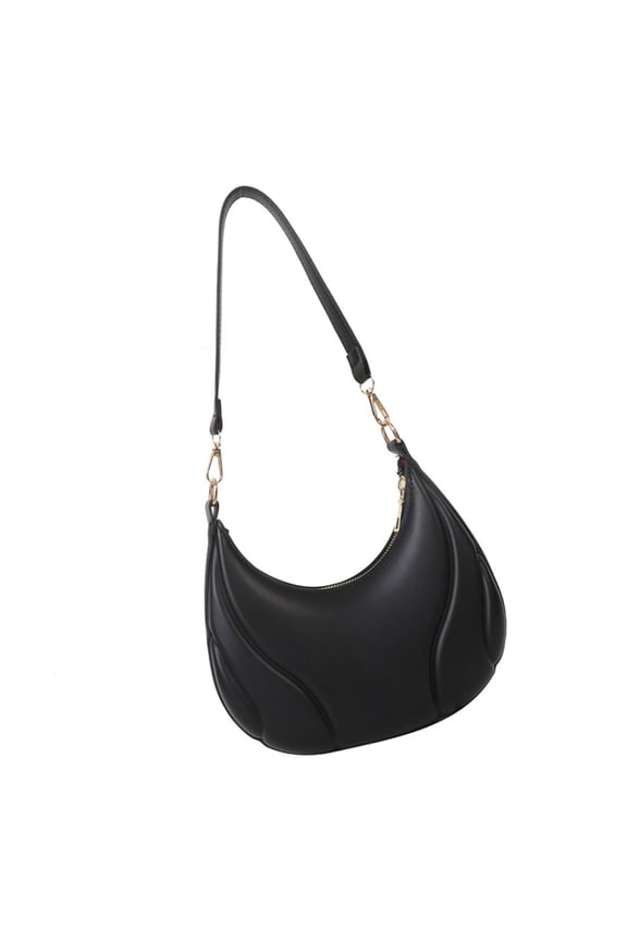 Stylish Soft Leather Underarm Bag Shoulder Bags Casual Top Handle Purse For Commuting Shopping And Social Gatherings