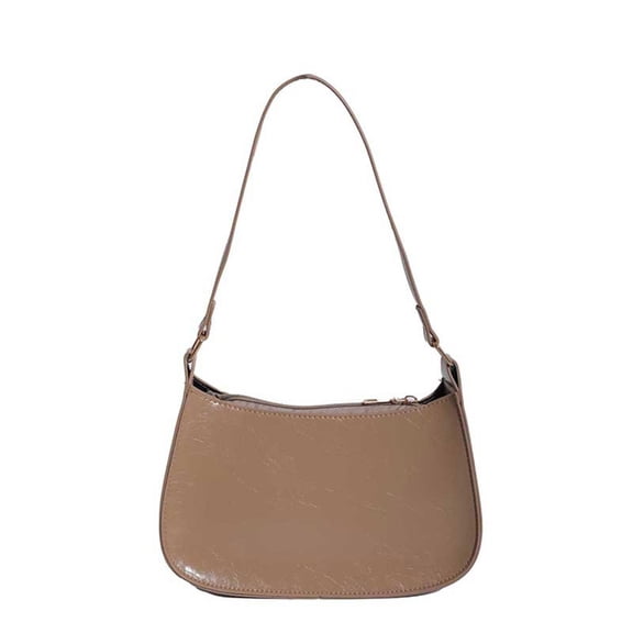 FENOHREFE Stylish Underarm Purse for Women Luxurious PU Leather Shoulder Bag Satchel Purses Handbag with Spacious Storage