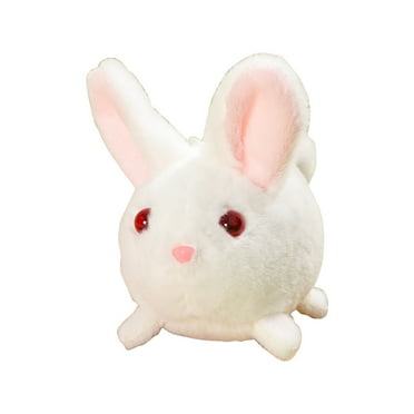FENOHREFE Tail Wagging Cartoon Plush Pendant Keychain Ornament Backpack Hang1ng Pendant Stuffed An1ma1 Novelty Purse Bag Pendants