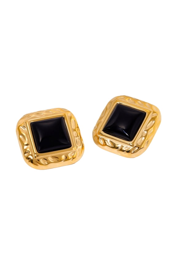 Trendy Square Studs Earrings Ear Accessory Geometric Ear Studs Suitable for Teens and Youthful Fashion Lovers Present