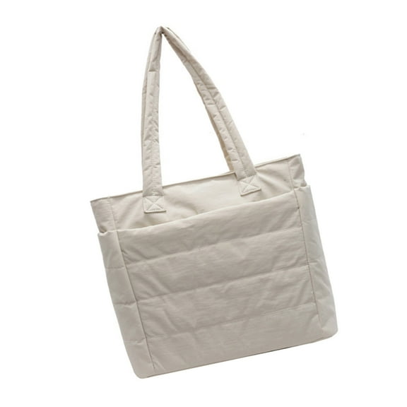 FENOHREFE Unique Nylon Shoulder Bag for Women Top Handle Bags Casual Underarm Purse Handbag for Daily Commute and University Use