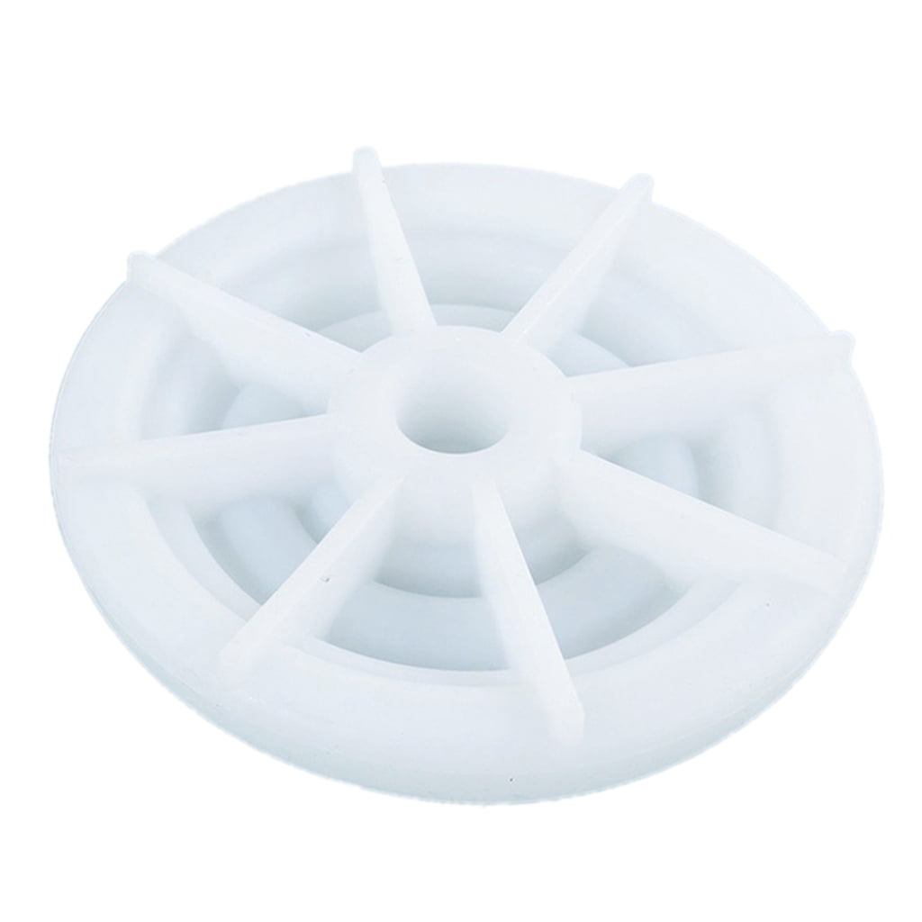 FENOHREFE Unique Round Candle Holders Candle Stand Plaster Mould Round Candle Holder Mold for Enthusiasts and Makers