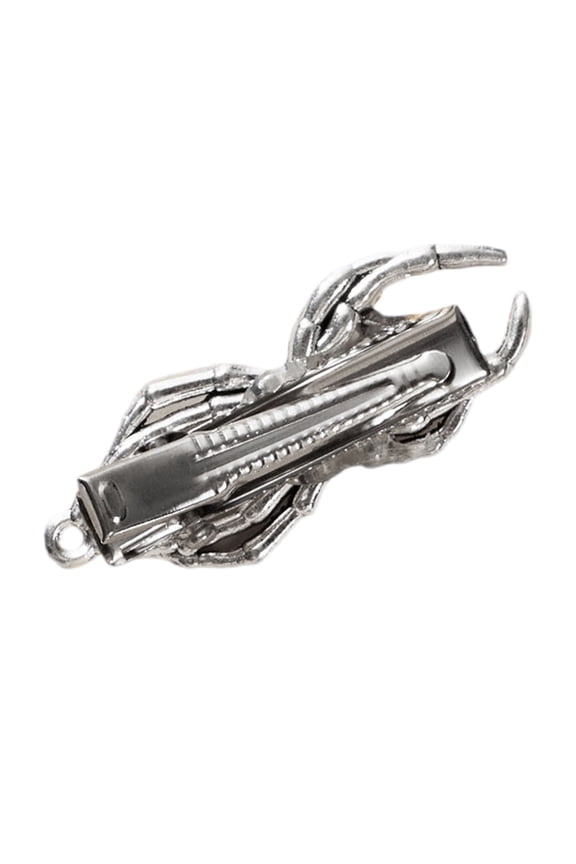 Unique Skull Hair Clip Creative and Eye Catching Hairpin Cosplay Halloween Accessory