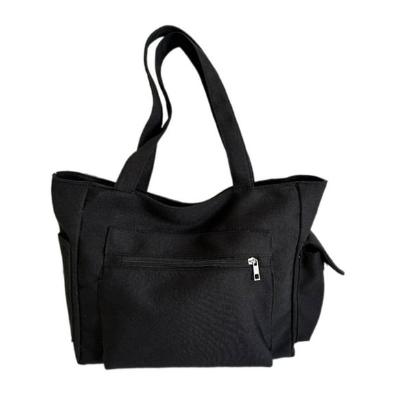 FENOHREFE Versatile & Lightweight Girls Bag Solid Color Bag Ample Space Underarm Bag for Travel Shopping & Office