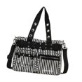 thumbnail image 1 of FENOHREFE Women Canvas Shoulder Bag Fashion Rivets Handbag Large Capacity Crossbody Bag Shopping Bag Stylish Messenger Bag, 1 of 8