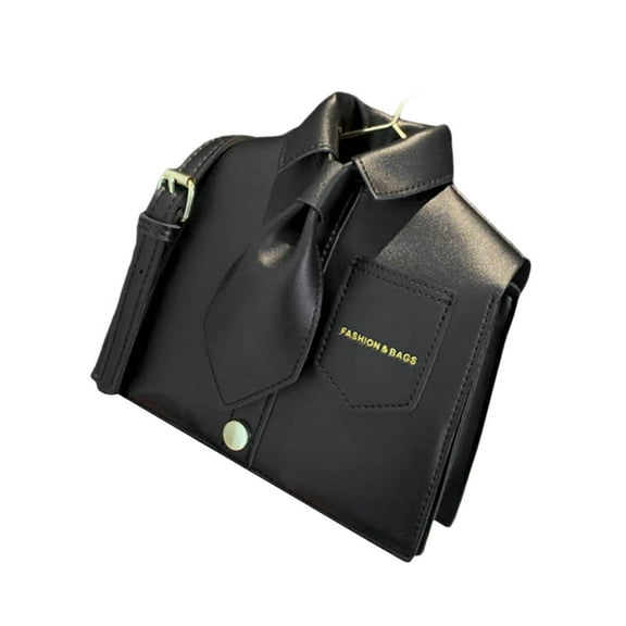 FENOHREFE Women Shirt Shaped Crossbody Bag Korean Styles Shoulder Bag Shopping Bag Handbag PU Leather Messenger Bag for Everyday