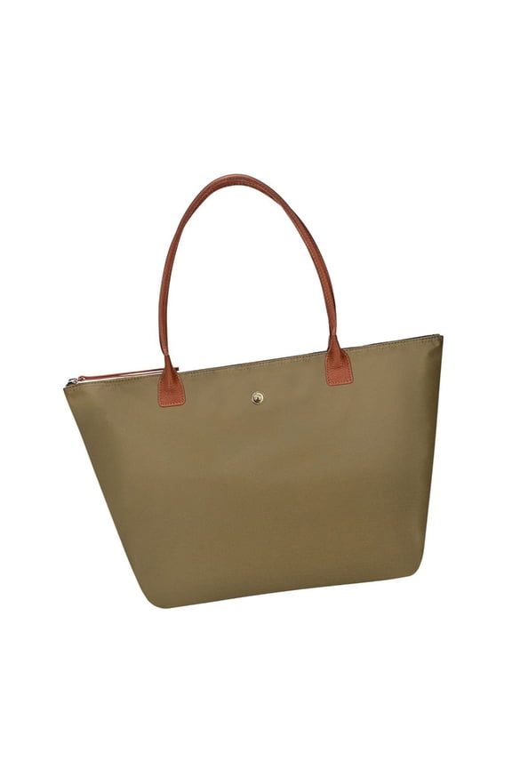 Women Shopping Bag Fashion Handbag All-matching Shoulder Bag Foldable Dumplings Bag Large Capacity Top Handle Bag