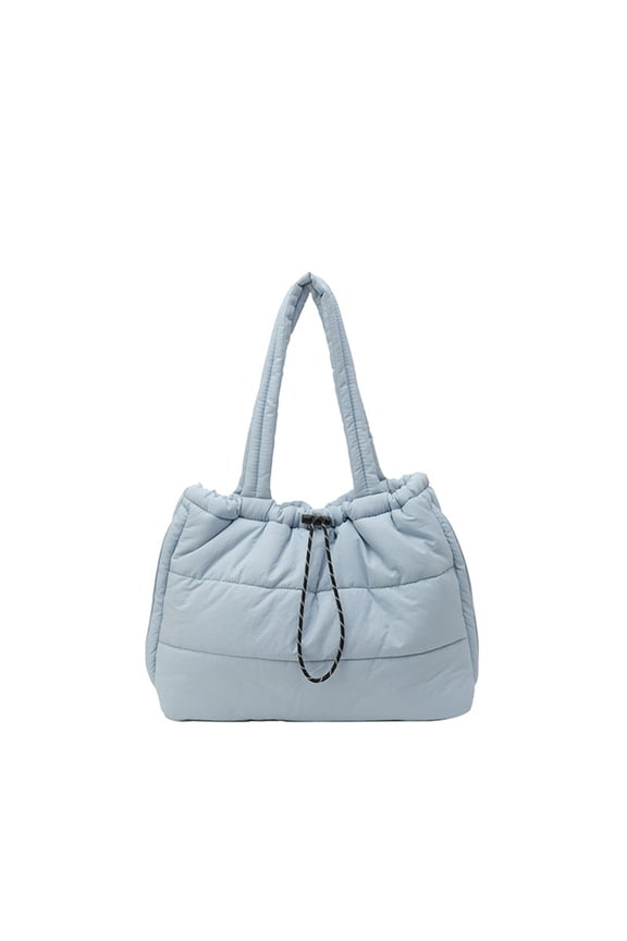 Women Shoulder Bag Large Capacity Armpit Bag Quilted Handbag All-matching Underarm Bag Top Handle Bag for Everyday