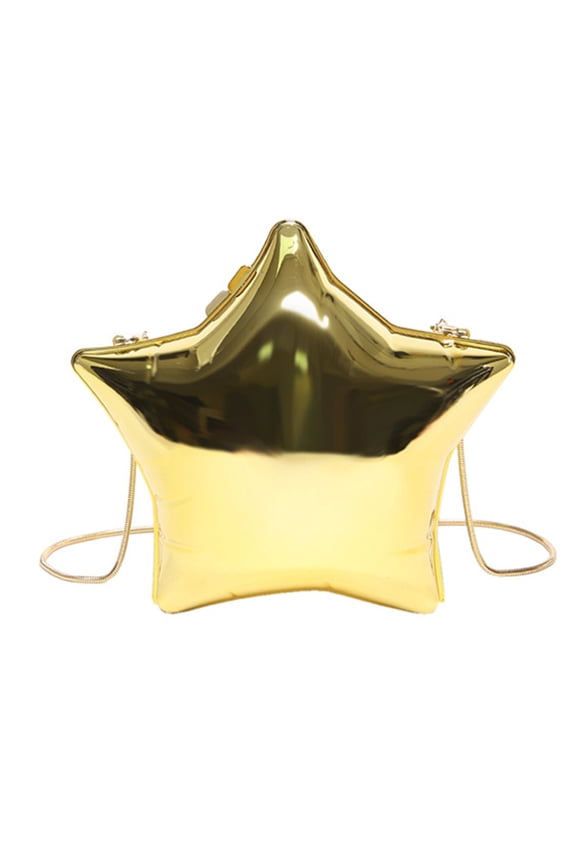 Women Star Shape Shoulder Bag Bag Evening Bag Fashion Acrylic Crossbody Bag Evening Purse