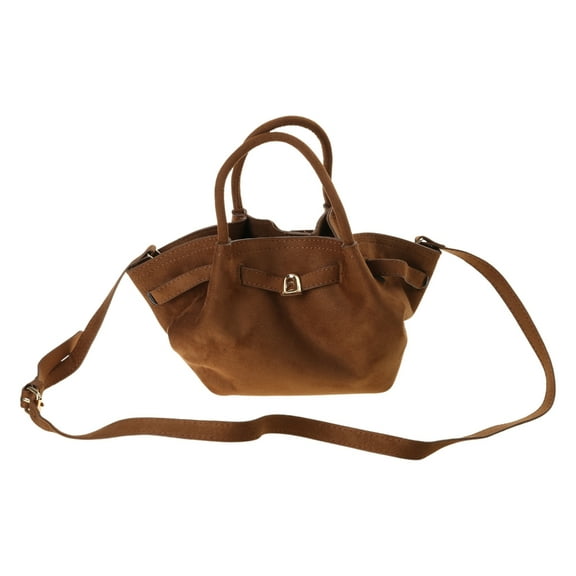 FENOHREFE Women's 2024 Leather Shoulder Bag Mini Dumpling Designs Fashion Handbag Casual Work Satchel Purse Crossbody Bag