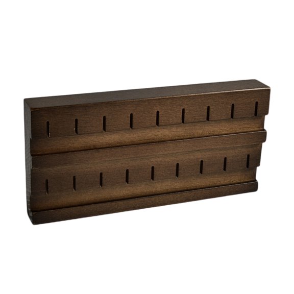 FENOHREFE Wood Jewelry Organizers for Lip Rings Stylish Tongue Piercings Rings Display Rack Body Accessories Storage Shelf