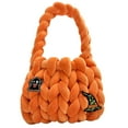 thumbnail image 1 of FENOHREFE Woven Handbag Unique Holiday Bag Suitable for Halloween Lovers and, 1 of 8