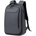 thumbnail image 1 of FENRUIEN Business Laptop Backpack for Men, Water Resistant Tech Travel Bag with USB Charger, Fits 15.6 Inch Computer,, 1 of 12
