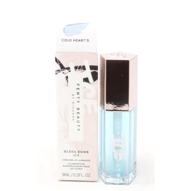Fenty Beauty Gloss Bomb Ice Cooling Lip Luminizer 0.3oz Cold Heart