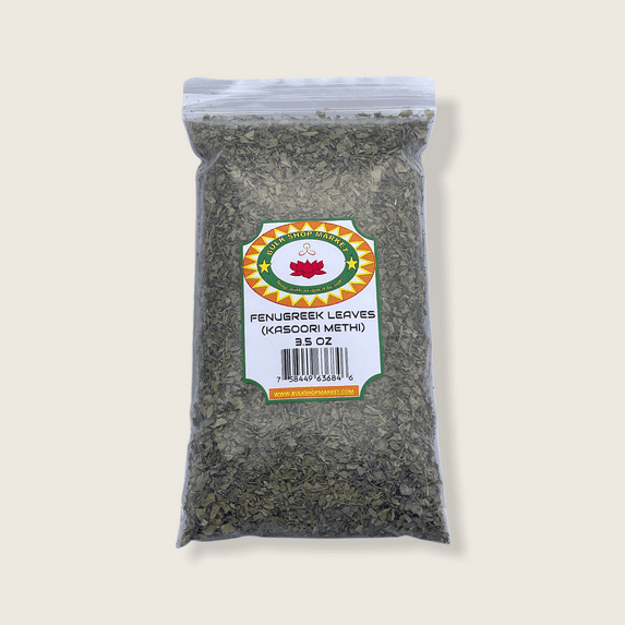 FENUGREEK LEAVES (KASOORI METHI) 3.5 OZ SPICE BY BULKSHOPMARKET
