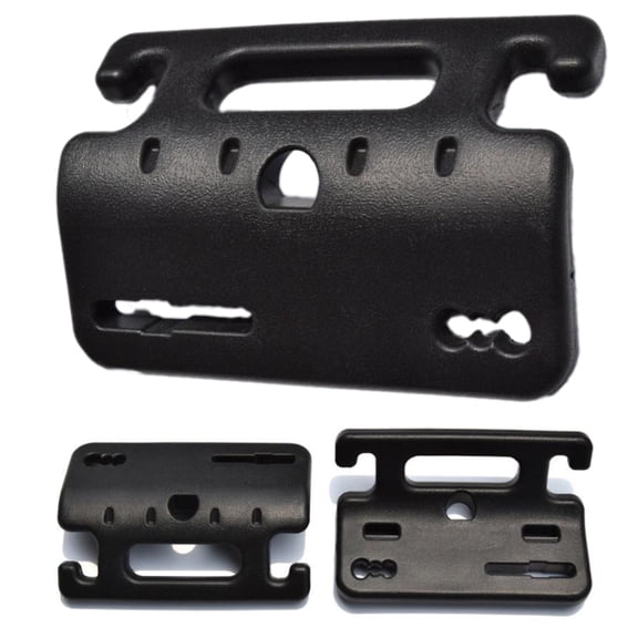 POPETPOP 2Pcs Black ABS Hand Grip Car Headrest Grab Bar Auto Back Seat Grab Handle for Car Use