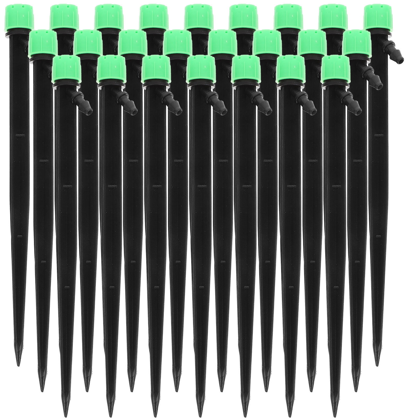 FENYUN 50Pcs Drip Irrigation Heads Garden Sprinkler Spray Spikes Irrigation Drippers Heads