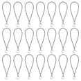 thumbnail image 1 of POPETPOP 100Pcs Cell Phone Lanyard Black Durable Polyester Split Ring for Hanging Use, 1 of 11