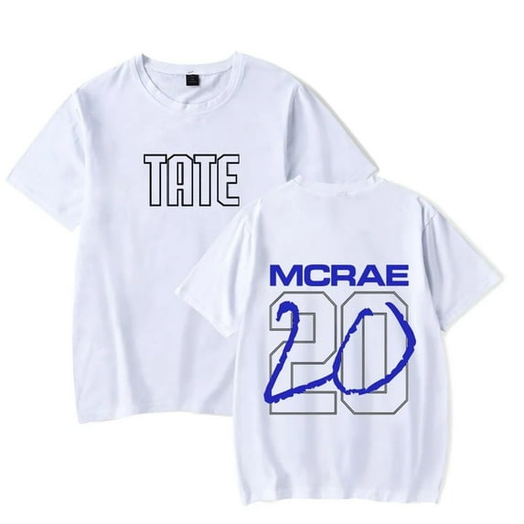 FENZAN Tate McRae Tshirt Think Later World Tour Short Sleeve Streetwear Men Women Casual T-shirt