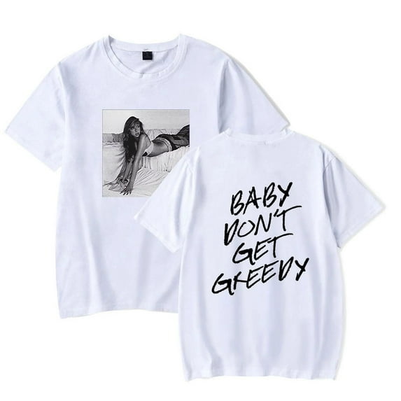 FENZAN Tate McRae Tshirt Think Later World Tour Short Sleeve Streetwear Men Women Casual T-shirt