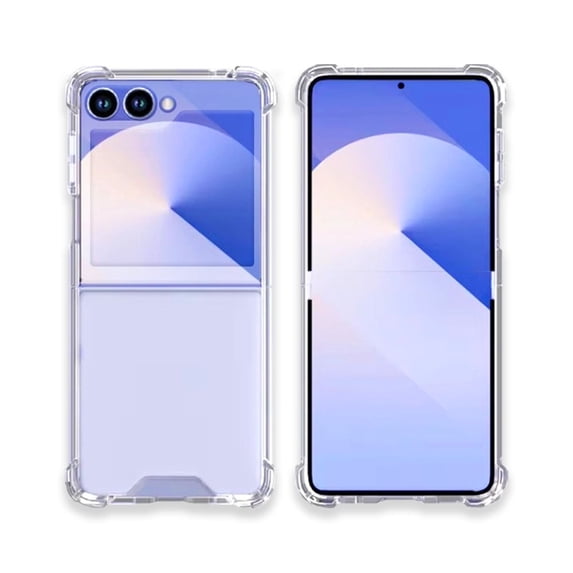 FENZER Only Designed for Samsung Galaxy Z Flip 7 Flip7 Case Full Body Protective Phone Case for Galaxy Z Flip 7 Flip7 (2025) - Clear