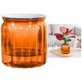 thumbnail image 1 of FEOLGEHLY 1 Pcs 5 Inch African Violet Pots Self Watering, Plastic Planter with Water Reservoir and Fill Lines, 4 Inch Opening, for Indoor Outdoor Gardening Front Porch Patio Yard or Deck, Orange, 1 of 5