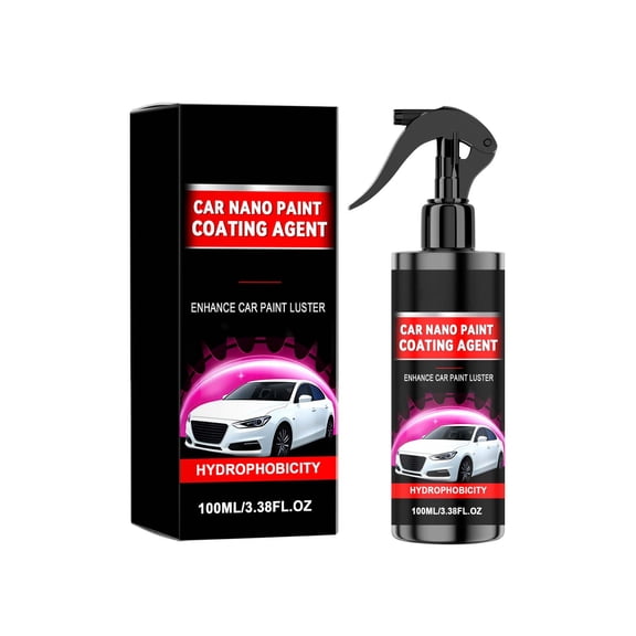FEOLGEHLY 100ml Car Paint Nano Coating Polish, Universal Fit for All Cars, Easy Application for Daily Paint Maintenance, High Quality Shine Enhancer & Protective Layer for Automotive Exterior