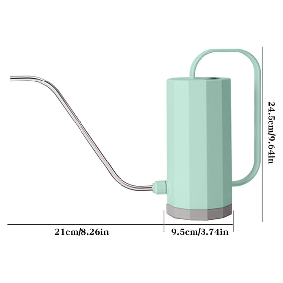 FEOLGEHLY 1pcs Plastic Watering Can Indoor Outdoor Plants, Garden Tools, Long Spout Water Bottle for House Plants, Stylish Functional and Versatile Watering Kettle, for Home Plants Flowers Herbs