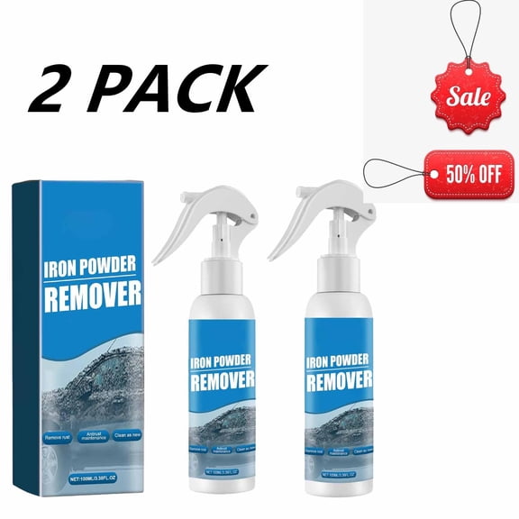FEOLGEHLY 2 Pcs All Purpose Cleaner Spray 3.38 fl oz, Stain Remover Multi Surface No Rinse Foaming Cleaning Spray for Automotive Car Maintenance Rust Removal Decontamination