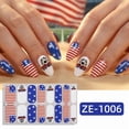 thumbnail image 1 of FEOLGEHLY 24Pcs Short Square Press-on Nails Acrylic Fake Nails with Jelly Glue, Non-Toxic Reusable False Nails for Women Daily Wear Party Nail Art Decoration (C), 1 of 3