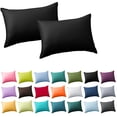 thumbnail image 1 of FEOLGEHLY 2PCS Outdoor Pillow Covers 12x20, Modern Solid Color Pillow Case, Waterproof Easy to Clean Durable, Insert Not Included, for Patio Garden Pool Chair Living Room Home Decor (B), 1 of 10