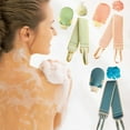 thumbnail image 1 of FEOLGEHLY 3Pcs Exfoliating Bath Set, Shower Back Scrubber, Body Scrubber, Bath Sponge, Shower Exfoliating Glove, Multi Piece Shower Essentials for Home Spa and Travel, Pink, 1 of 5