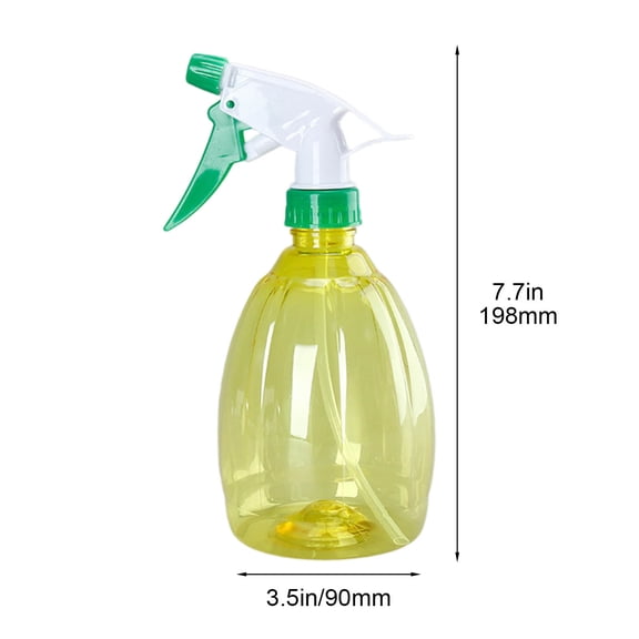 FEOLGEHLY 500ML(16oz) Plastic Spray Bottles Water Bottle with Adjustable Nozzle, Lawn Sprinkler, Garden Tools, Mist & Stream Dual Mode,Reusable Spray Bottle for Plant Pots, Cleaning, Pets