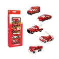 thumbnail image 1 of FEOLGEHLY 5Pcs Mini Alloy Diecast Fire Truck Model Set - Metal Fire Rescue Vehicles with Movable Parts, Realistic Emergency Play Toys for Kids 3+ | Durable Educational Gift for Boys & Girls, 1 of 7