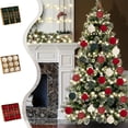 thumbnail image 1 of FEOLGEHLY 6 Pcs Velvet Ornaments Sets for Christmas Tree, Large Shatterproof Christmas Ball Ornaments for Xmas Tree Decorative, Flocked Decorative Bulbs for Indoor Outdoor Party Home Decor, Green, 1 of 10
