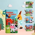 thumbnail image 1 of FEOLGEHLY Baby Books 0-6 Months, Infant Tummy Time Toy High Contrast Sensory Baby Toys 6-12 Months, Touch Feel Book Baby Toys for Boy Girl, Early Learning Toy, Christmas Birthday Gifts for Kids, B, 1 of 6