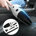 thumbnail image 1 of FEOLGEHLY Car Vacuum, Car Accessories, Portable Handheld Vacuum Cleaner with 12V DC Power, Up to 4000 PA, Overlength Cigarette Lighter Cord, Car Cleaning Kit for Quick Cleaning (White), 1 of 8