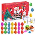 thumbnail image 1 of FEOLGEHLY Christmas Advent Calendar 2025, Xmas 24 Days Countdown Calendar Christmas Holiday Gift for Kids, 24 Dinosaur Eggs Toys with Different Dinosaurs, Dinosaur Toys for Kids 3-5-7, 1 of 4