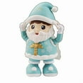 thumbnail image 1 of FEOLGEHLY Electric Dancing Santa Claus Toy for Ages 3-6-12 Year Olds, Cute Christmas Toys with Lights Music, Christmas Party Decorations, Holiday Christmas Birthday Gifts for Kids, Blue, 1 of 1