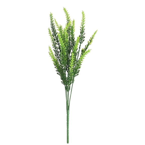 FEOLGEHLY Fake Plants Lavender, 15inch Artificial Flowers for Vase, with Leaves, Mother'S Day Valentine'S Day Birthday Gifts, Summer Front Door Porch Patio Decor