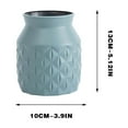 thumbnail image 1 of FEOLGEHLY Flower Vases for Centerpieces, Small Ceramic Vases for Indoor, Cute Modern Vases for Home Decor, Centerpieces, Desk, Living Room, Office, Bathroom Decor, (3.9×5.12inch), Green, 1 of 5